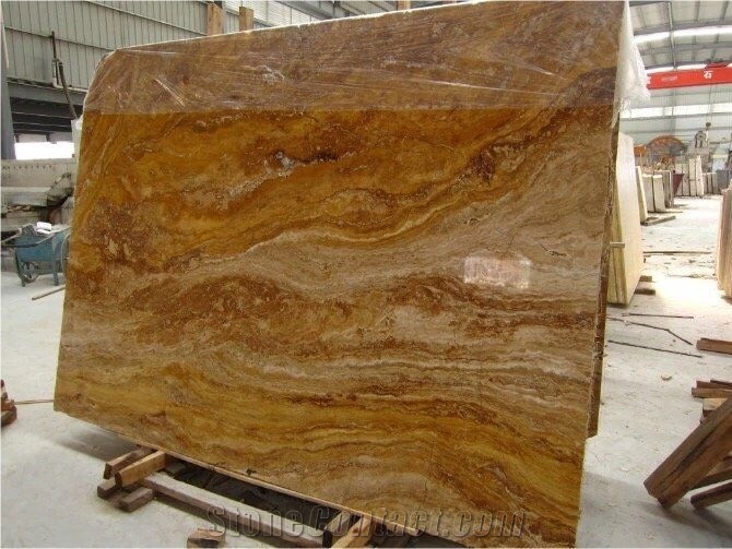 Golden Travertine Tile Flooring Tile Bathroom Tile