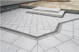 Grey Granite Paver Cubes Cobbles Paving Stone