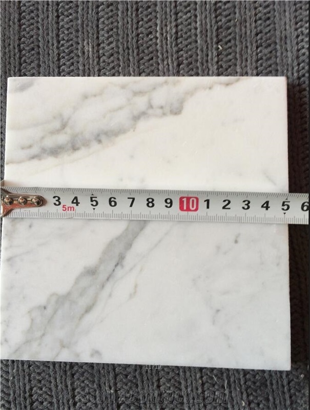Italy Calacatta Carrara Marble Tile 3X6