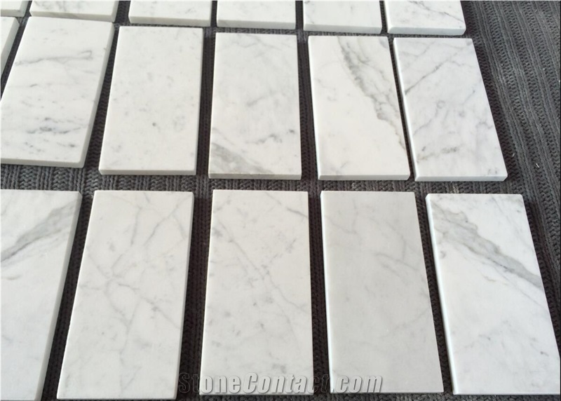 Italy Calacatta Carrara Marble Tile 3X6