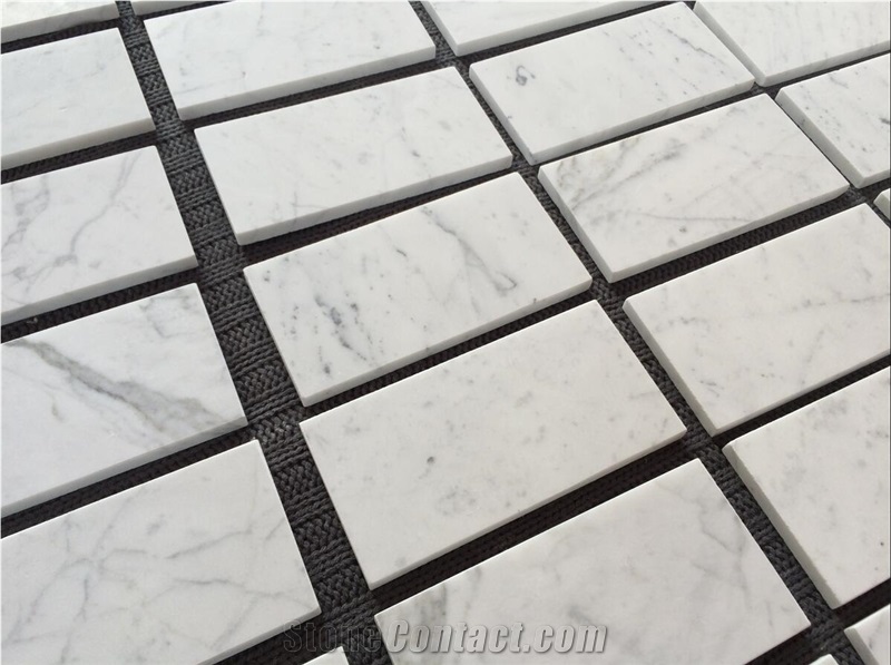 Italy Calacatta Carrara Marble Tile 3X6