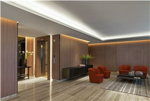 Italy Silver Travertine Application