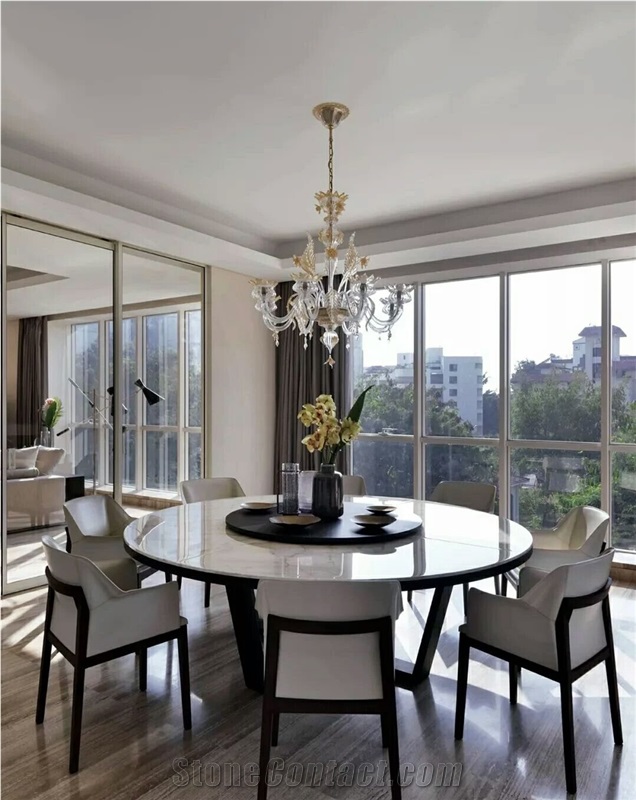 Italy Silver Travertine Application 2
