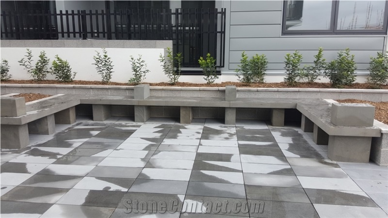 Light Grey Basalt Pool Coping
