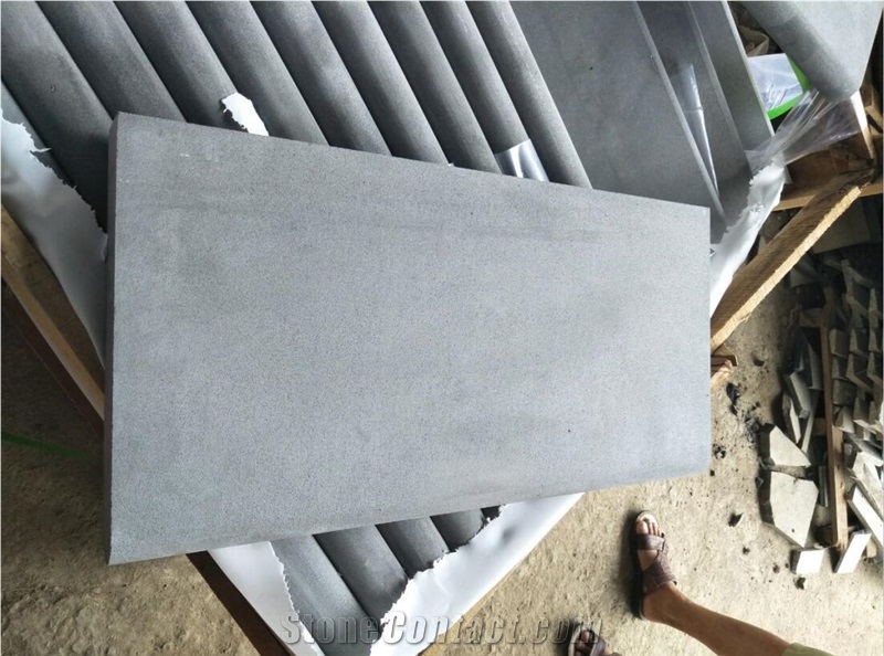 Light Grey Basalt Pool Coping