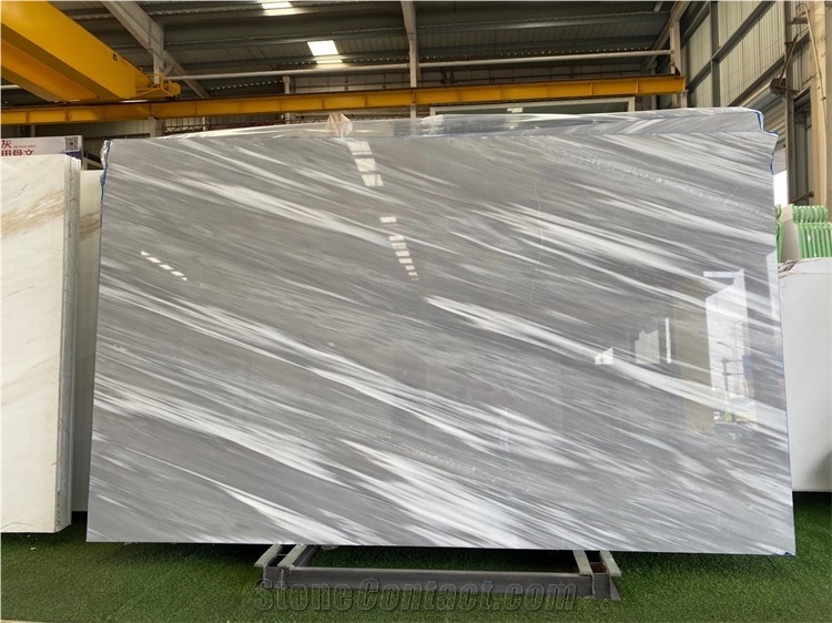 London Grey Marble Slab