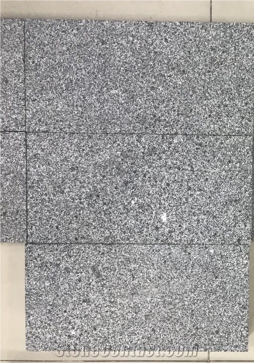 New G654 Granite Tile Flamed