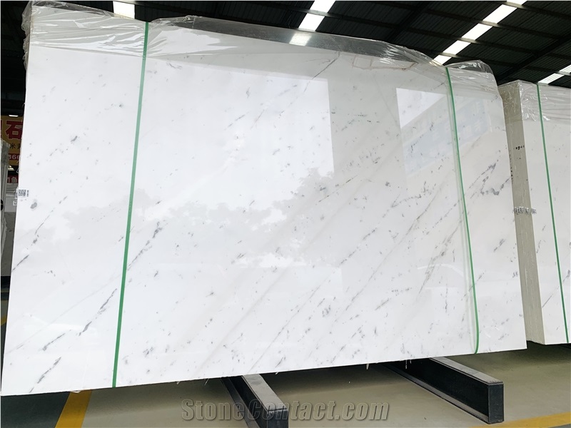 Ocean White Quartzite Slab
