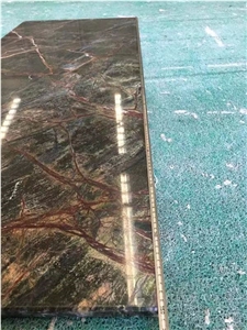 Rainforest Green Marble Table Top Kitchen Bench Top