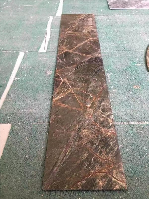 Rainforest Green Marble Table Top Kitchen Bench Top