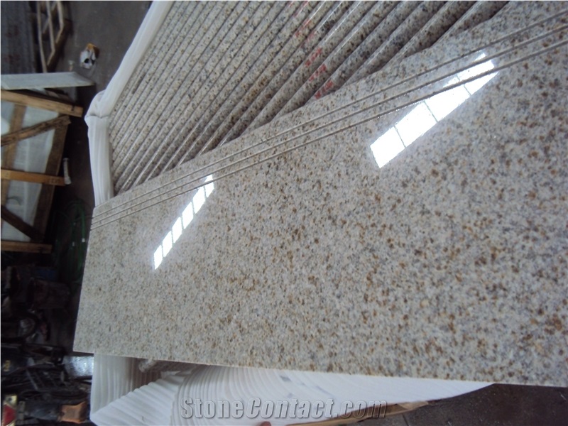 Rusty Yellow Granite Step Granite Riser