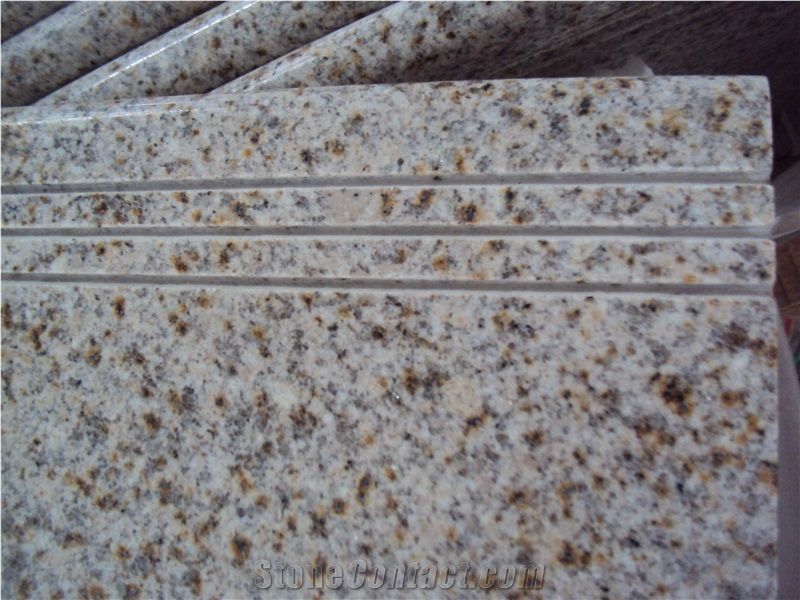 Rusty Yellow Granite Step Granite Riser