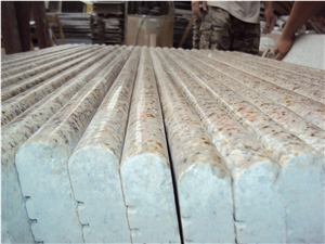 Rusty Yellow Granite Step Granite Riser