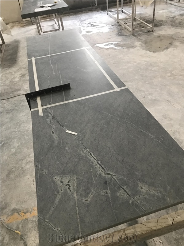 Soho Grey Quartzite Vanity Top
