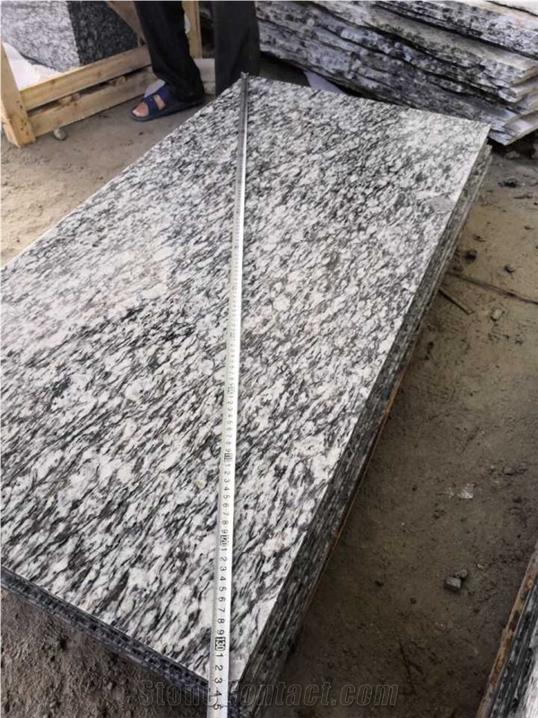 Spray White Granite
