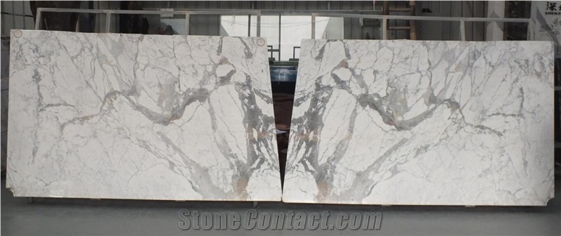 Statuary Marble Book Match