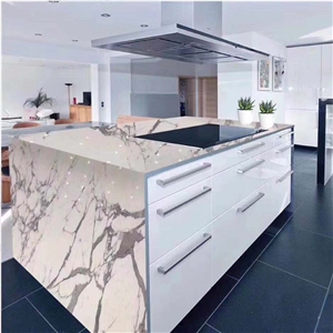 Statuary Marble Kitchen Top