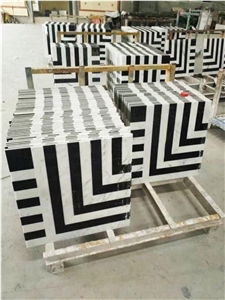 Waterjet Marble Floor Pattern