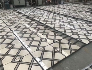 Waterjet Marble Pattern