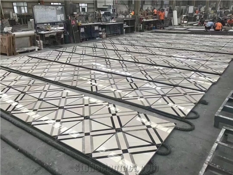Waterjet Marble Pattern