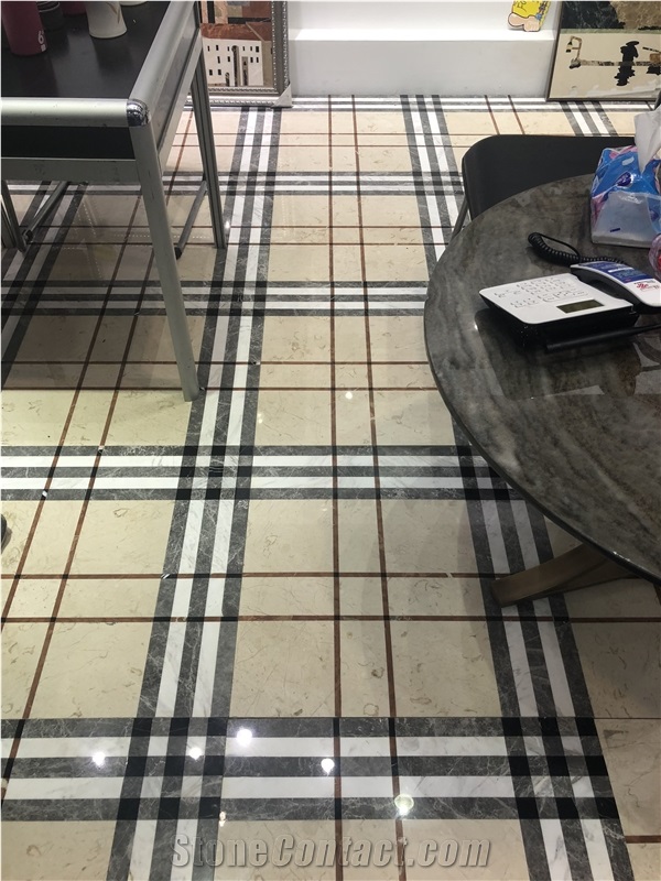 Waterjet Marble Pattern