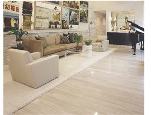 White Serpeggiante Marble Application 3