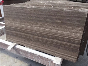 Wood Grain Brown Marble Tile
