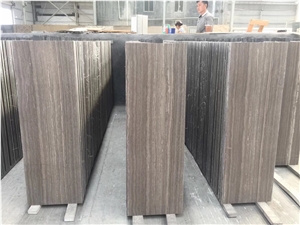 Wood Grain Brown Marble Tile