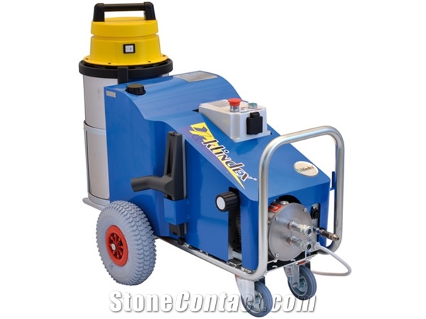 Vertika  Grinding And Polishing Machine For Walls And Vertical Surfaces With Built-In Vacuum System