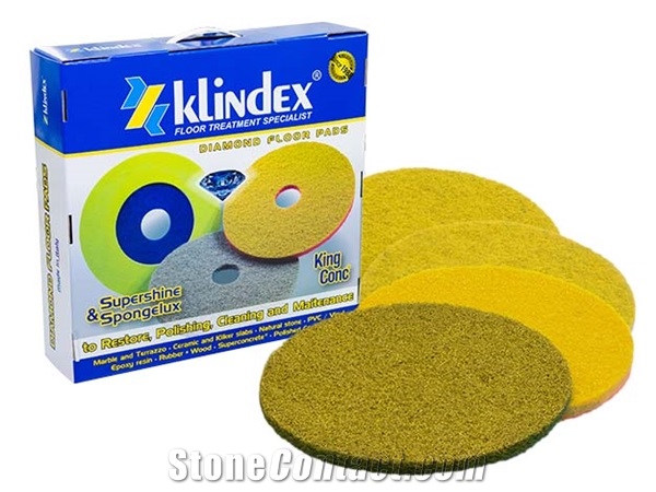 Supershine & Spongelux Diamond Floor Polishing Pads
