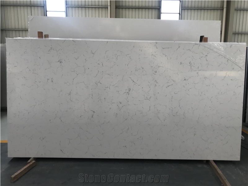 Carrara White Quartz Stone