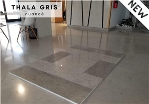 Thala Gris Limestone Floor Tiles, Slabs Thala Gris Limestone Floor Tiles, Slabs