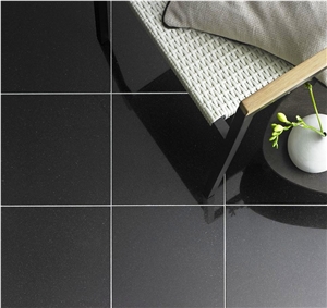 Absolute Black Granite Polished Tiles