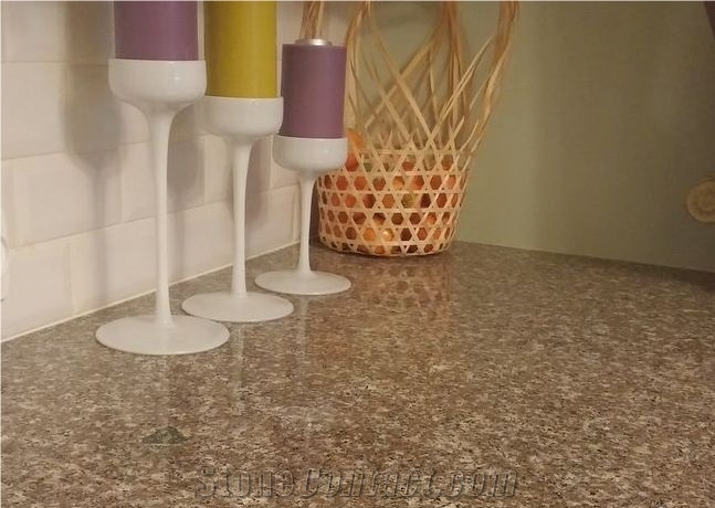 Bainbrook Brown Peach Granite Tiles