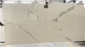 Calacatta White Quartz Slabs