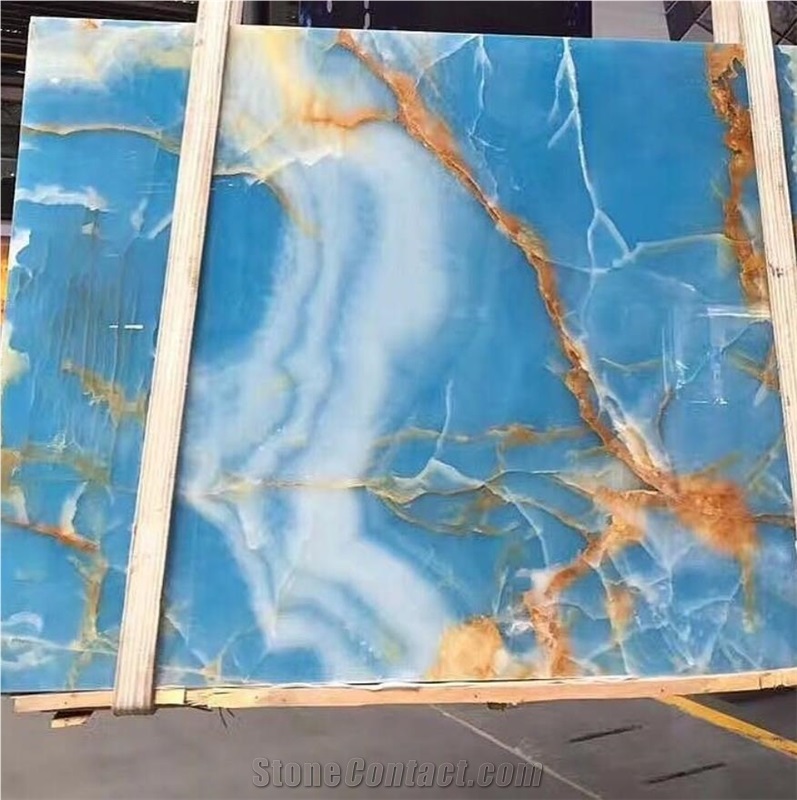 Blue Onyx Slabs