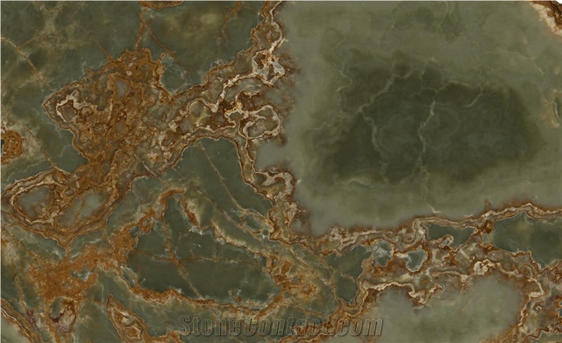 Rafsanjan Green Onyx Slabs