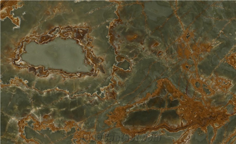 Rafsanjan Green Onyx Slabs