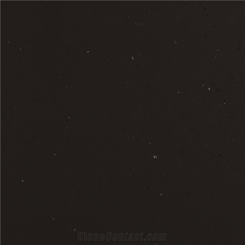 Black Artificial Marble Engineered Stone Slab