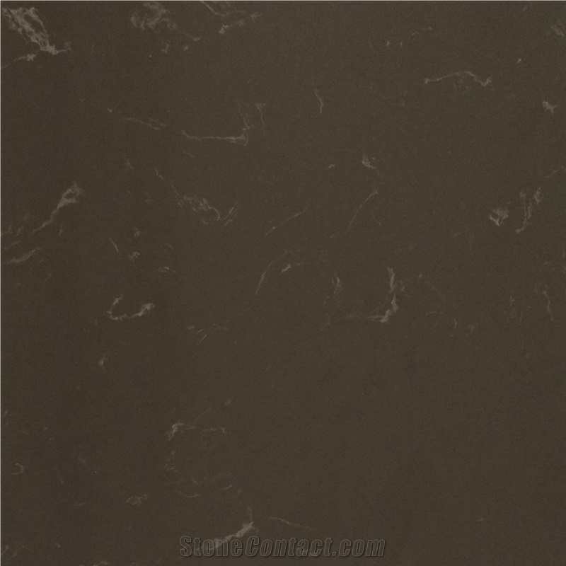Black Artificial Marble Engineered Stone Slab