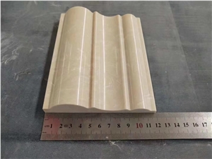 House Decorative Artificial Marble Flooring Border Molding