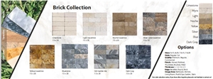BRICK Collection Stone Mosaic Tiles