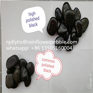 Landscaping Pebbles Stones Black Gravel Pebble Stone
