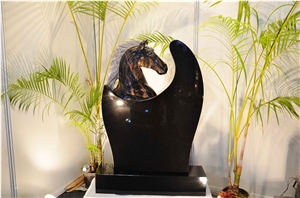 Absolute Black Granite Monument