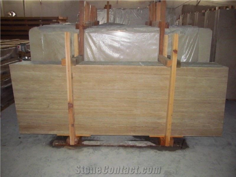 Classic Beige Travertine Tiles & Slabs