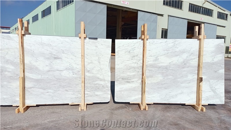 Mugla White Marble Slabs