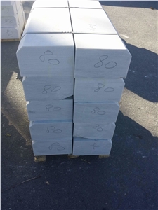 White Marble Kerbstone