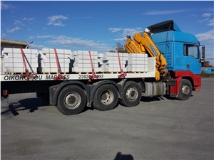 White Marble Kerbstone