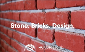 Red Brick Manufactured Stone Veneer