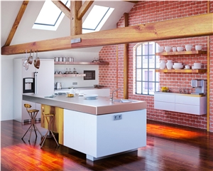 Red Brick Manufactured Stone Veneer
